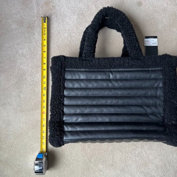 Think Royln Luxe Black Puffer Aspen Tote - New With Tags - Picture 8 of 10